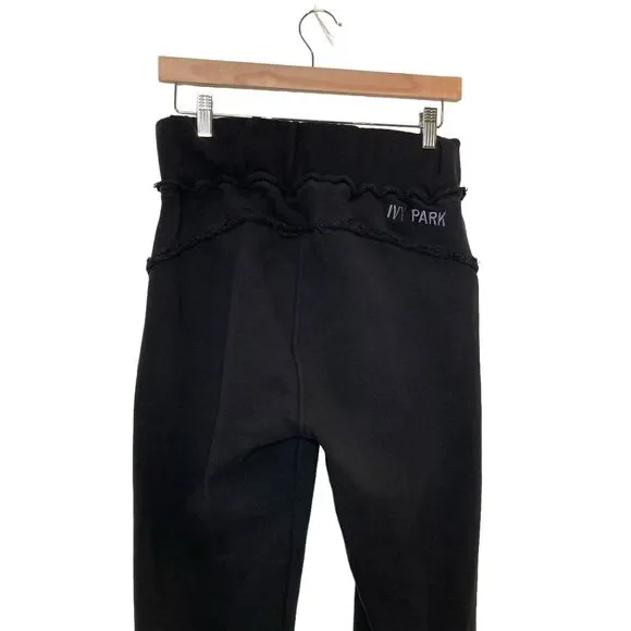 Adidas x Ivy Park Sweatpants Open Leg Side Slit Sweats Rare Size Small